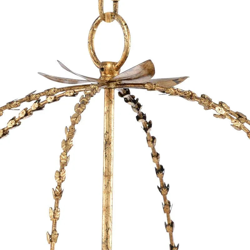 Hillsboro Iron And Crystal Made Chandelier - LOOMLAN - Chelsea House - Chandeliers