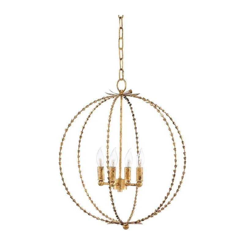 Hillsboro Iron And Crystal Made Chandelier - LOOMLAN - Chelsea House - Chandeliers