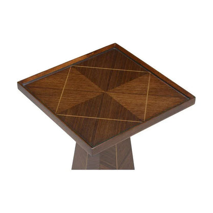 Hits The Spot Wooden Square Side Table - LOOMLAN - Wildwood - Side Tables