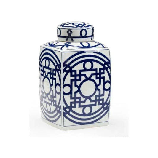 Hobbs Blue Ceramic Vase - LOOMLAN - Chelsea House - Vases & Jars