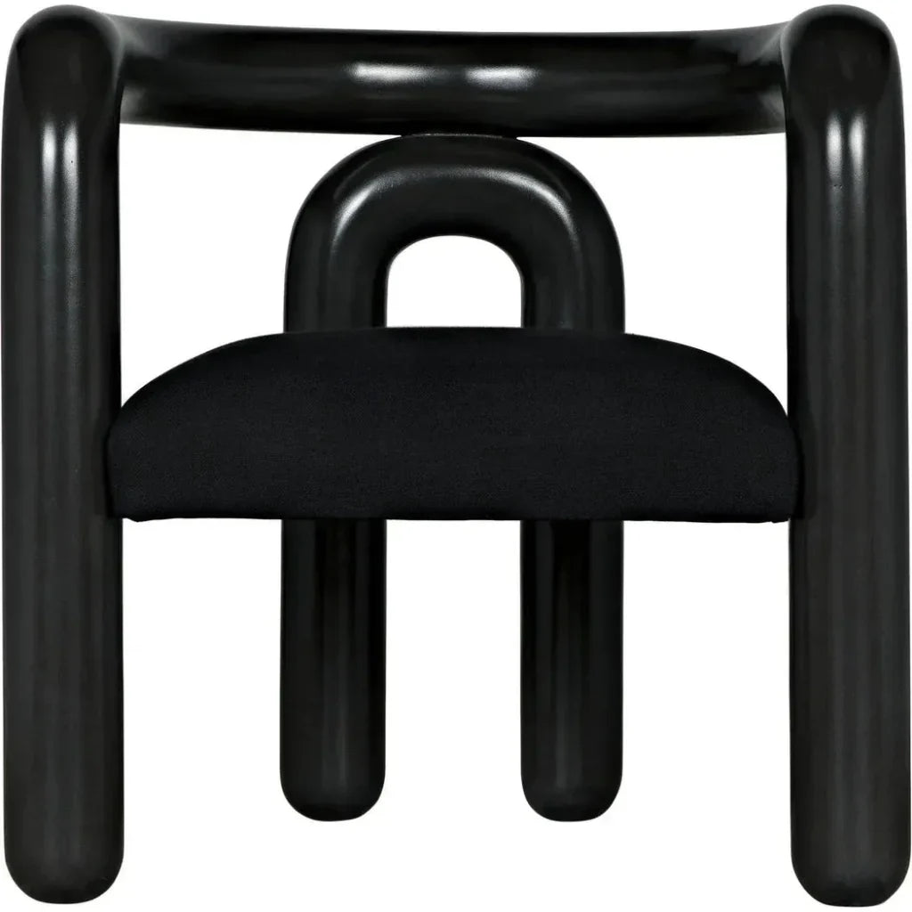 Hockney Chair - LOOMLAN - Noir - Dining Chairs