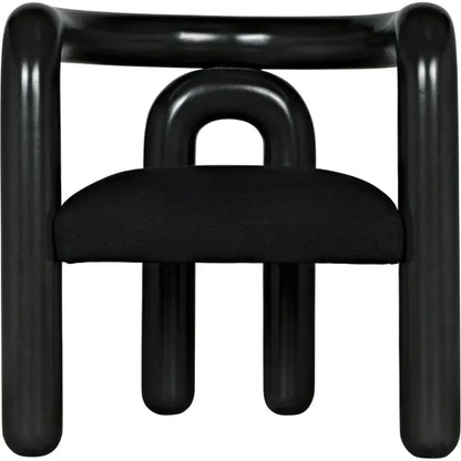 Hockney Chair - LOOMLAN - Noir - Dining Chairs