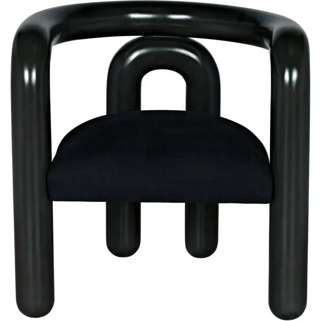 Hockney Chair - LOOMLAN - Noir - Dining Chairs