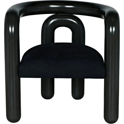 Hockney Chair - LOOMLAN - Noir - Dining Chairs