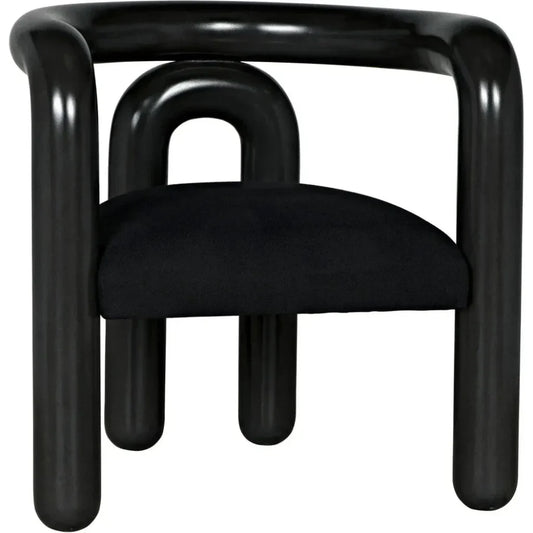 Hockney Chair - LOOMLAN - Noir - Dining Chairs