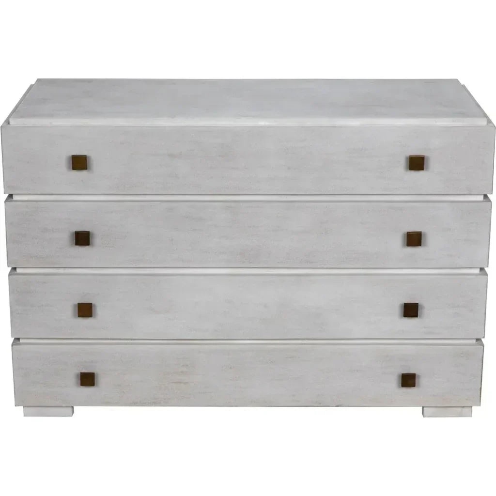 Hofman Four Drawers Wood Dresser