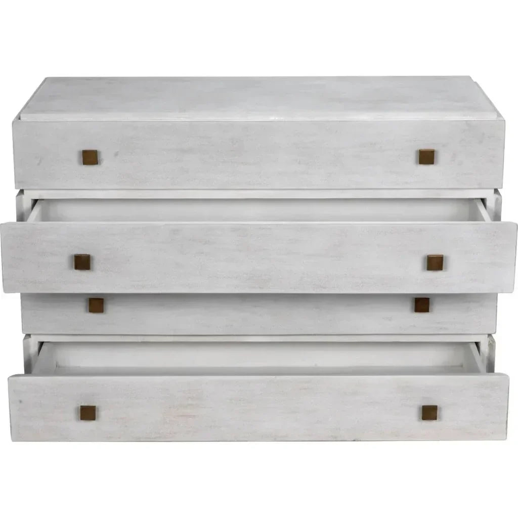 Hofman Four Drawers Wood Dresser