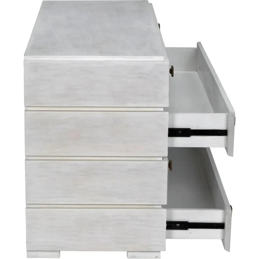 Hofman Four Drawers Wood Dresser