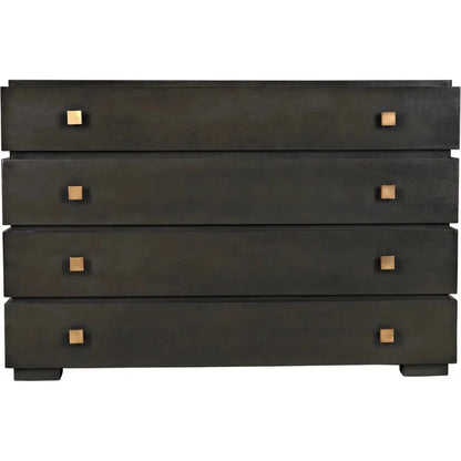 Hofman Four Drawers Wood Dresser