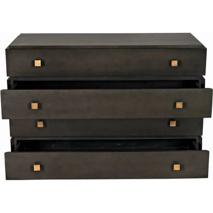 Hofman Four Drawers Wood Dresser