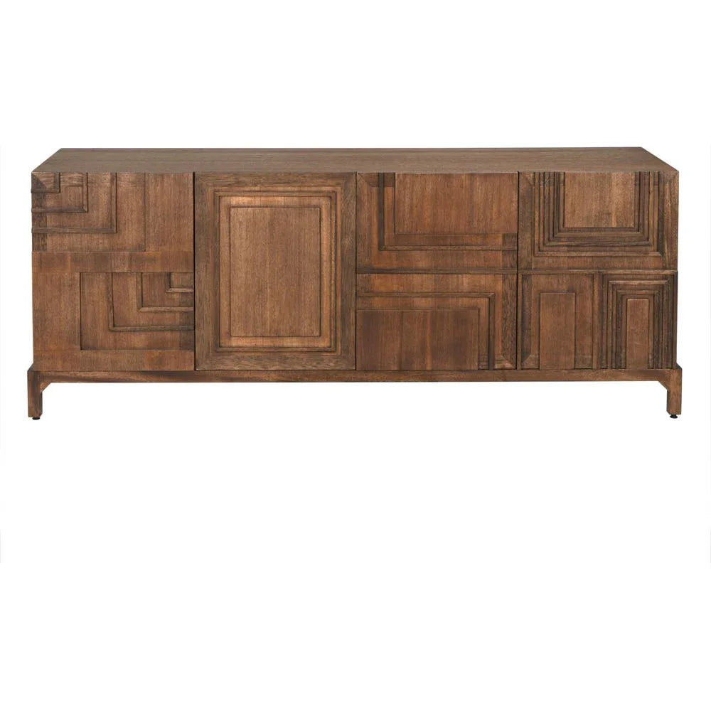 Holden Wooden Brown Sideboard - LOOMLAN - Noir - Sideboards