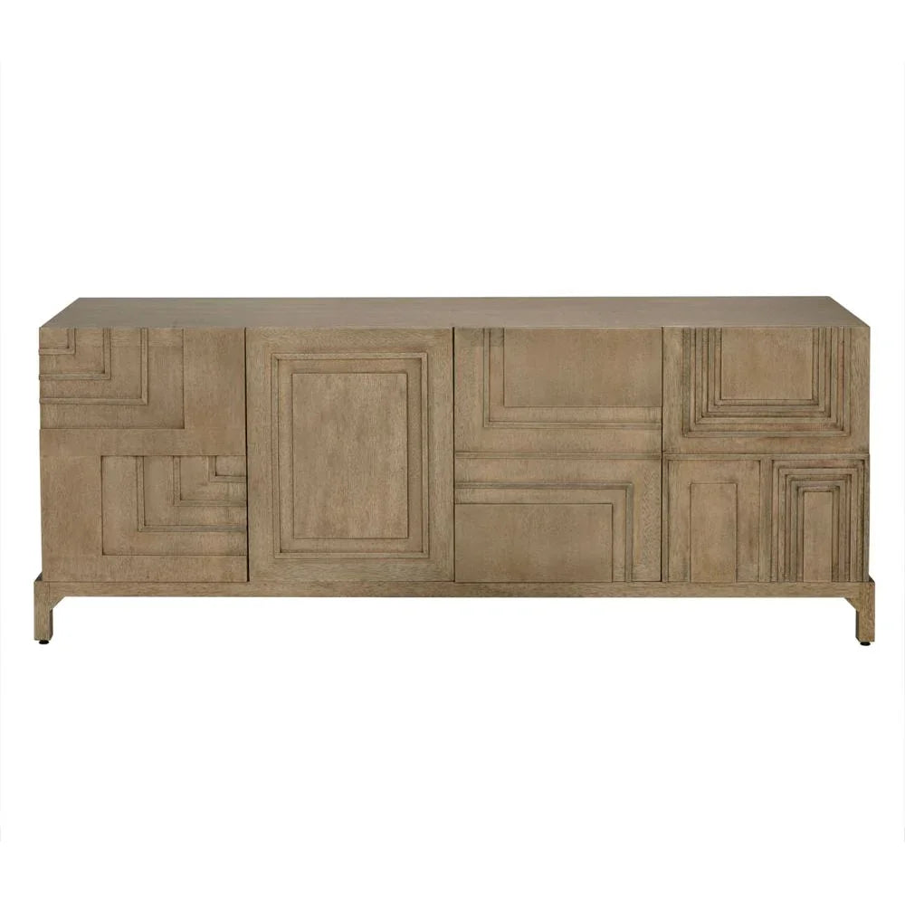 Holden Wooden Brown Sideboard - LOOMLAN - Noir - Sideboards