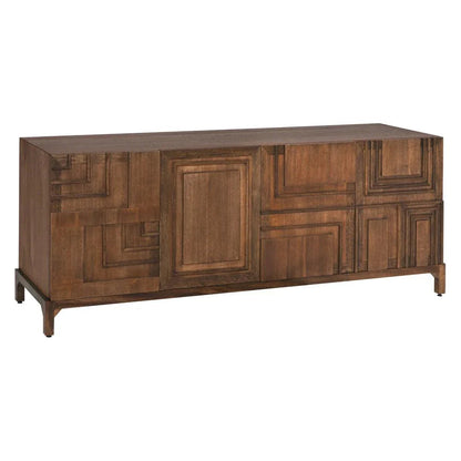 Holden Wooden Brown Sideboard - LOOMLAN - Noir - Sideboards