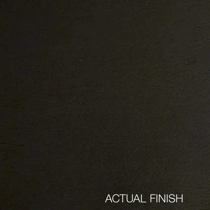 Holland 1 - Drawer Side Table Black Wood & Rattan - LOOMLAN - Essentials For Living - Side Tables