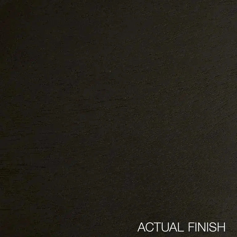 Holland 6 - Drawer Double Dresser Black Wood & Rattan - LOOMLAN - Essentials For Living - Dressers