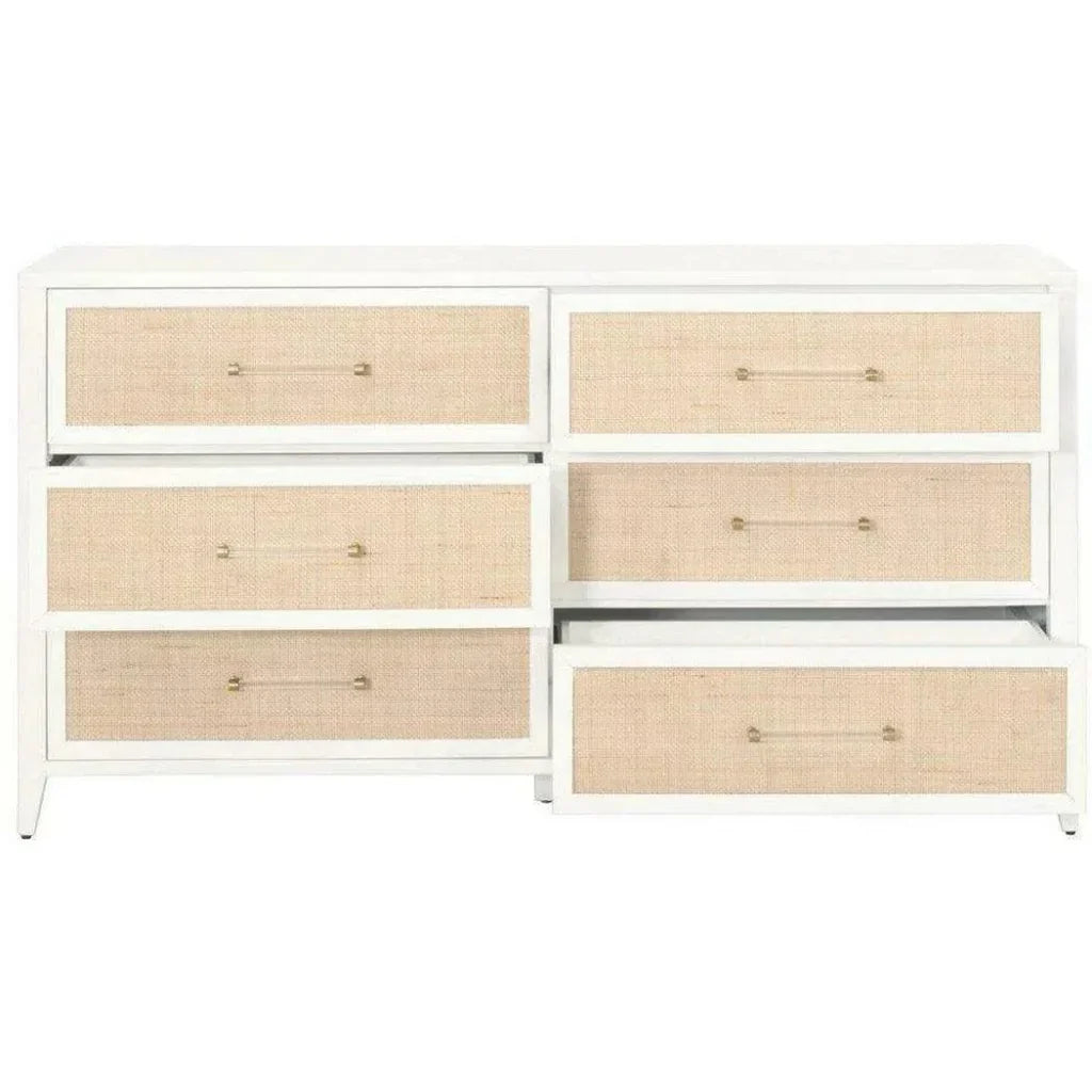 Holland 6 - Drawer Double Dresser - LOOMLAN - Essentials For Living - Dressers