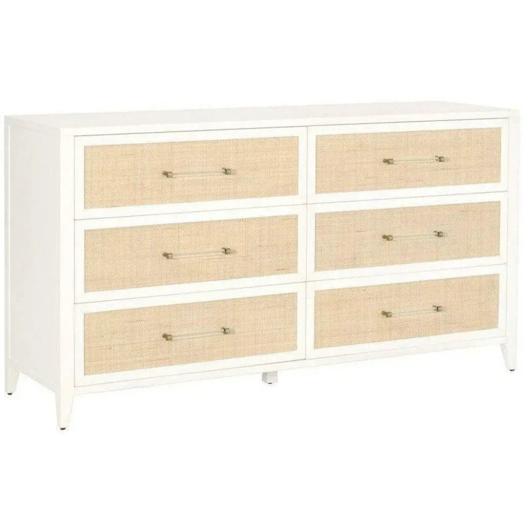 Holland 6 - Drawer Double Dresser - LOOMLAN - Essentials For Living - Dressers
