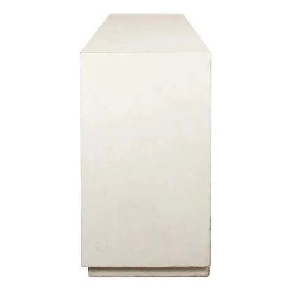 Hollis 4 Door Sideboard Antique White - LOOMLAN - Sarreid - Sideboards