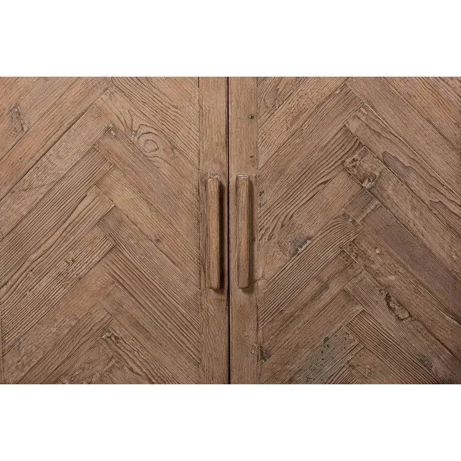 Hollis 4 Door Sideboard Stone Grey - LOOMLAN - Sarreid - Sideboards