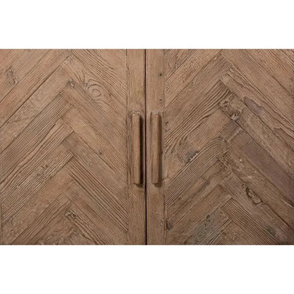 Hollis 4 Door Sideboard Stone Grey - LOOMLAN - Sarreid - Sideboards