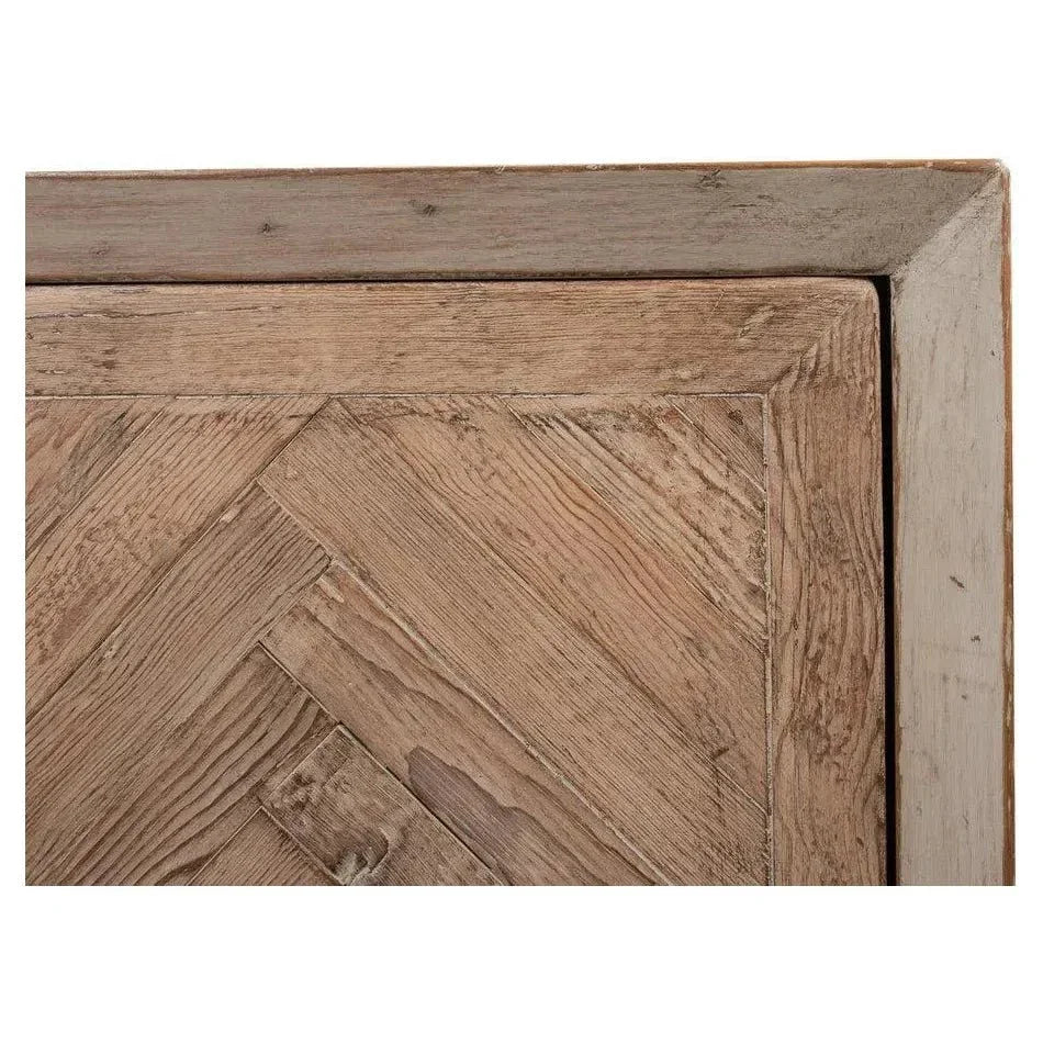 Hollis 4 Door Sideboard Stone Grey - LOOMLAN - Sarreid - Sideboards