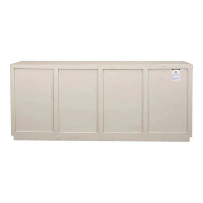 Hollis 4 Door Sideboard Stone Grey - LOOMLAN - Sarreid - Sideboards