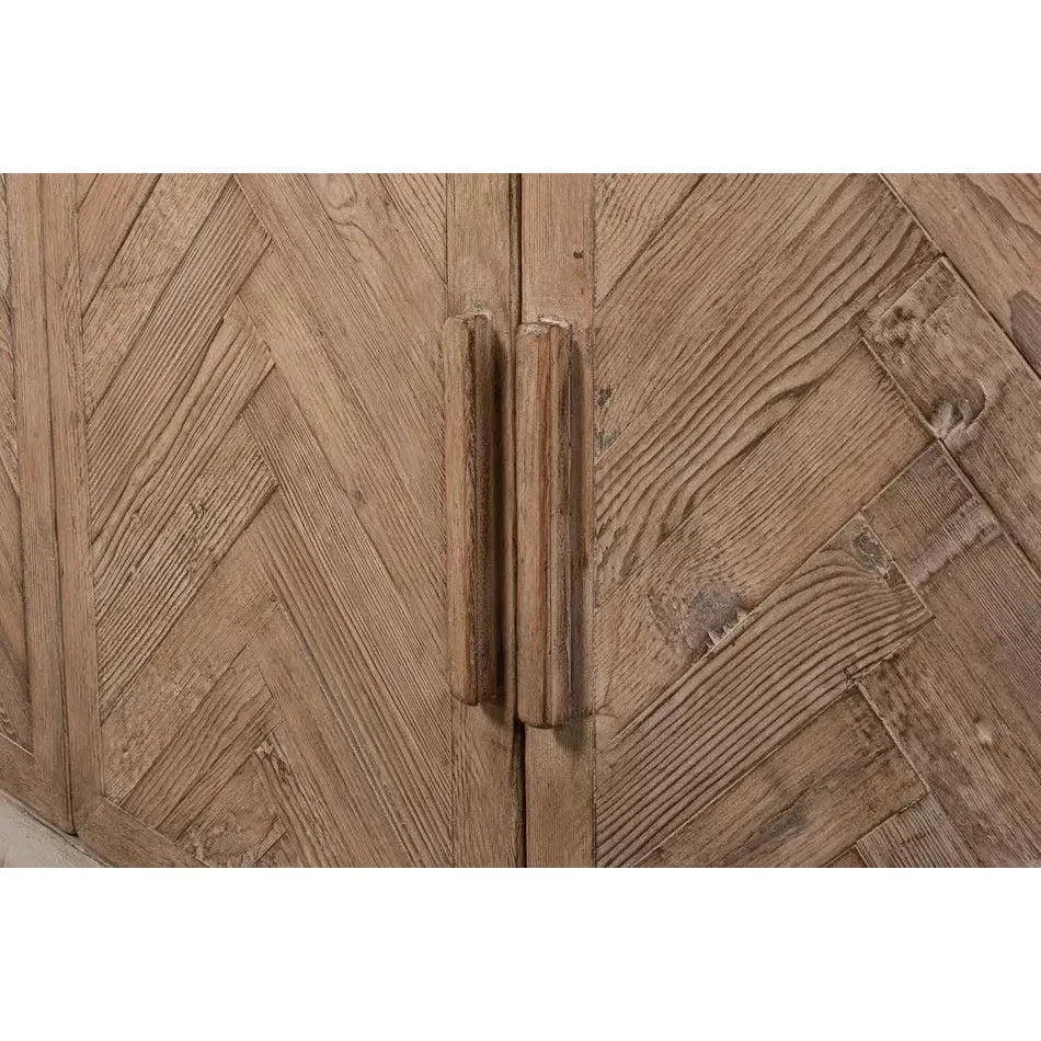 Hollis 4 Door Sideboard Stone Grey - LOOMLAN - Sarreid - Sideboards