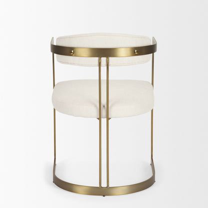 Hollyfield Cream Fabric Dining Chair (Set of 2)