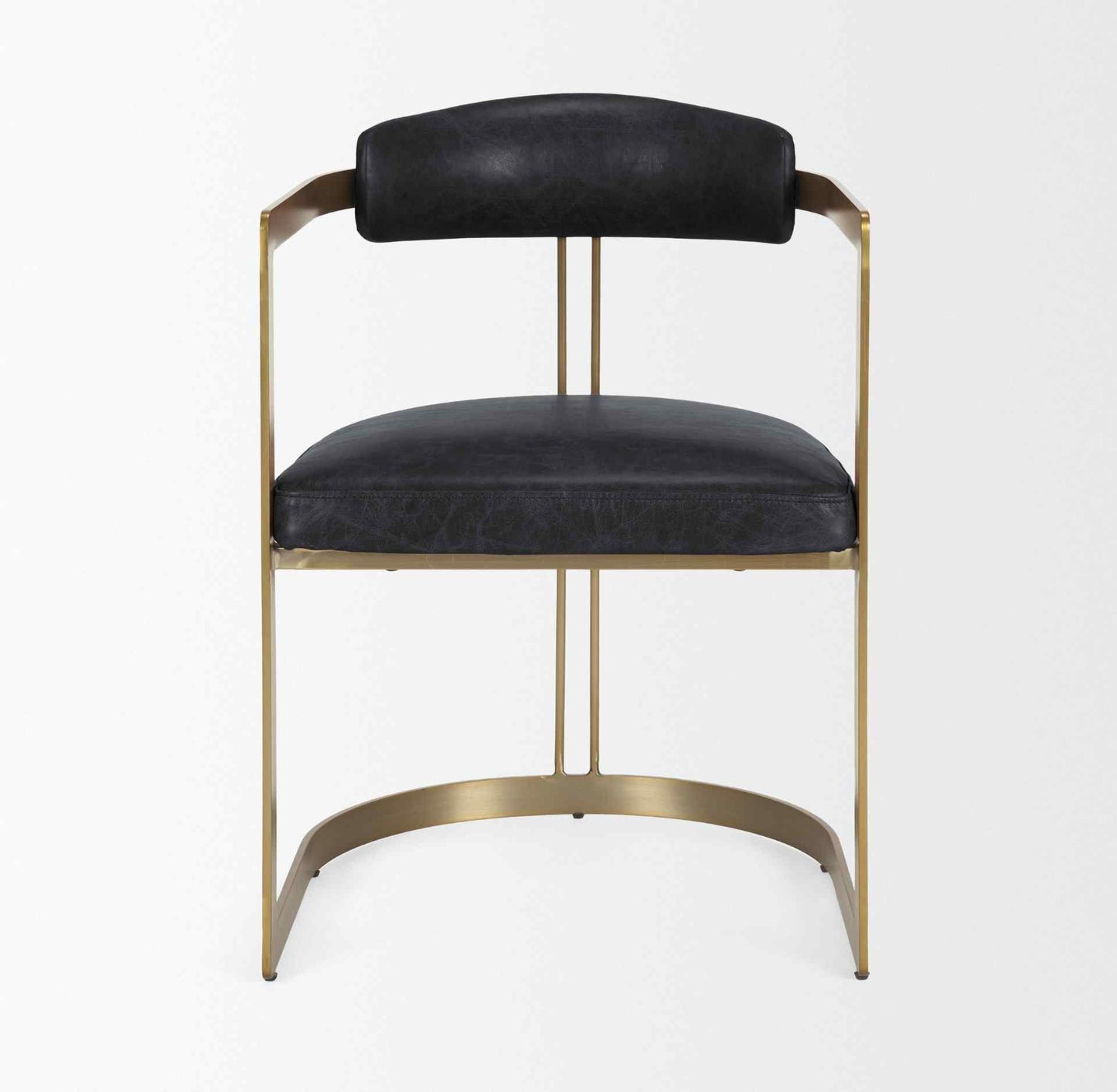 Hollyfield Leather Dining Armchair 2PC