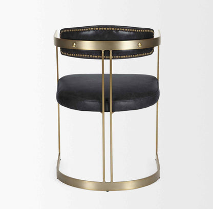 Hollyfield Leather Dining Armchair 2PC