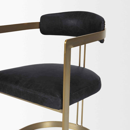 Hollyfield Leather Dining Armchair 2PC