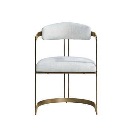 Hollyfield Leather Dining Armchair 2PC