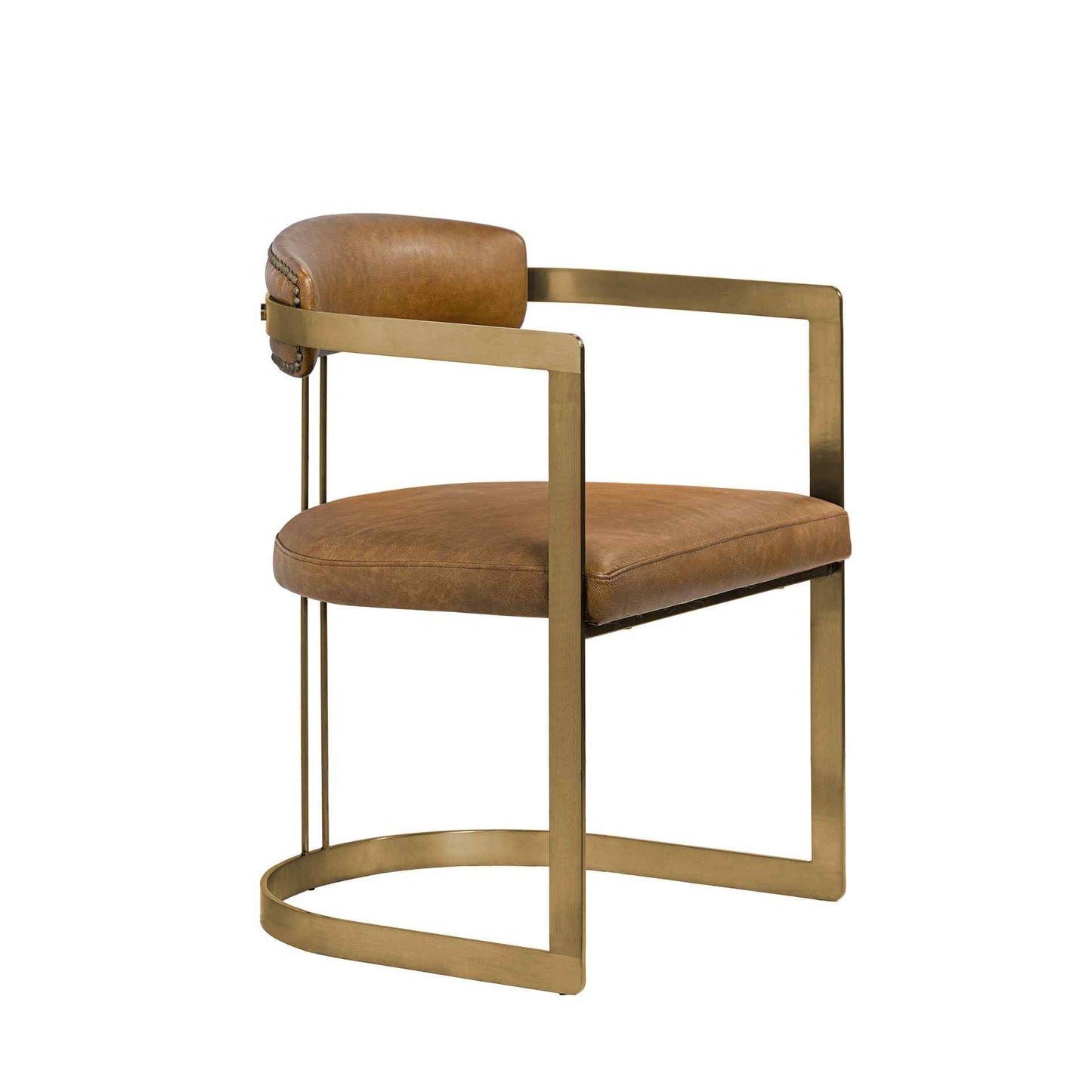 Hollyfield Leather Dining Armchair 2PC