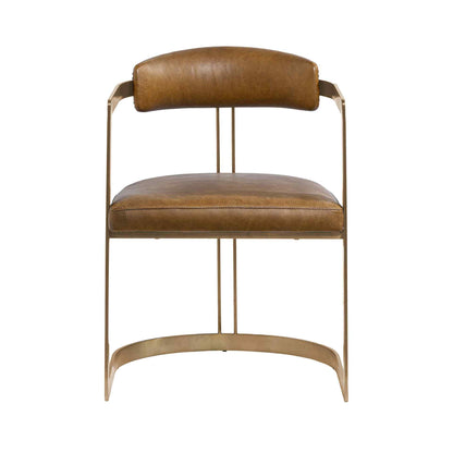 Hollyfield Leather Dining Armchair 2PC