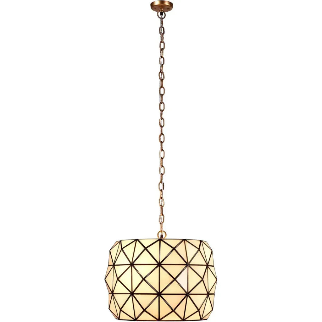 Hollywood Pendant - Sleek 1 - Light Glass & Metal - LOOMLAN - Jamie Young - Pendants