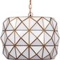 Hollywood Pendant - Sleek 1 - Light Glass & Metal - LOOMLAN - Jamie Young - Pendants