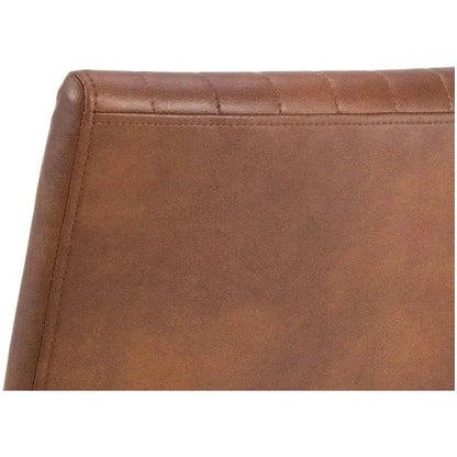 Homer Leather Dining Armchair - LOOMLAN - SUNPAN - Dining Chairs