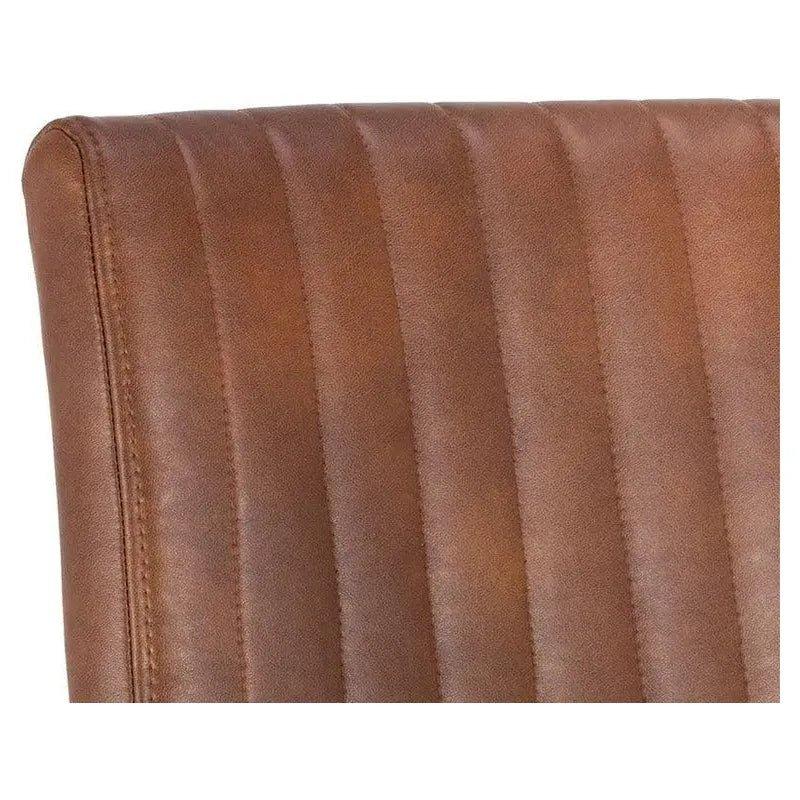 Homer Leather Dining Armchair - LOOMLAN - SUNPAN - Dining Chairs