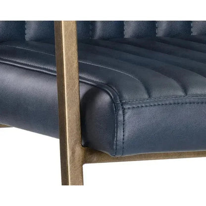 Homer Leather Dining Armchair - LOOMLAN - SUNPAN - Dining Chairs