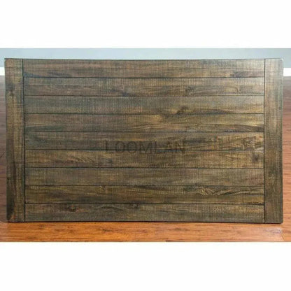 Homestead Corner Breakfast Nook Dining Set with Storage-Dining Table Sets-Sunny D-LOOMLAN