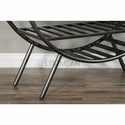 Homestead Dark Brown Wine Rack Server-Home Bar Carts-Sunny D-LOOMLAN