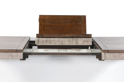 Homestead Hills Butterfly Leaf Dining Table-Dining Tables-Sunny D-LOOMLAN