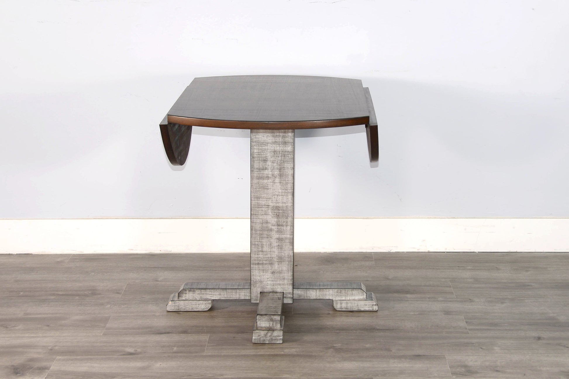 Homestead Hills Drop Leaf Extendable Dining Table-Dining Tables-Sunny D-LOOMLAN