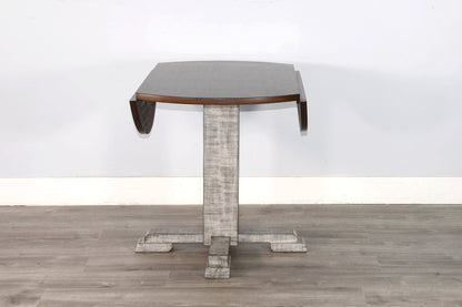 Homestead Hills Drop Leaf Extendable Dining Table-Dining Tables-Sunny D-LOOMLAN