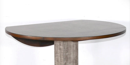 Homestead Hills Drop Leaf Extendable Dining Table-Dining Tables-Sunny D-LOOMLAN