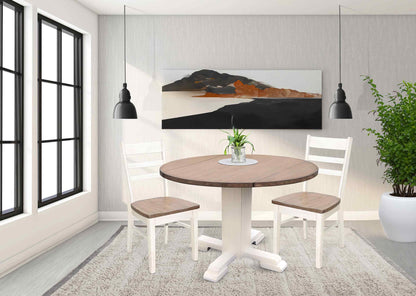 Homestead Hills Drop Leaf Extendable Dining Table-Dining Tables-Sunny D-LOOMLAN