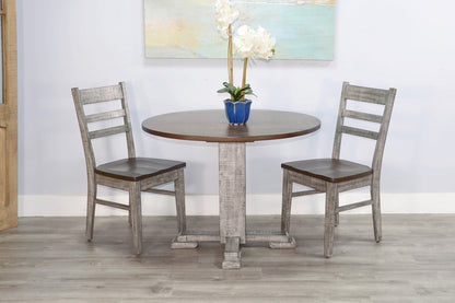 Homestead Hills Drop Leaf Extendable Dining Table-Dining Tables-Sunny D-LOOMLAN