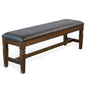 Homestead Hills Leather Bedroom Bench