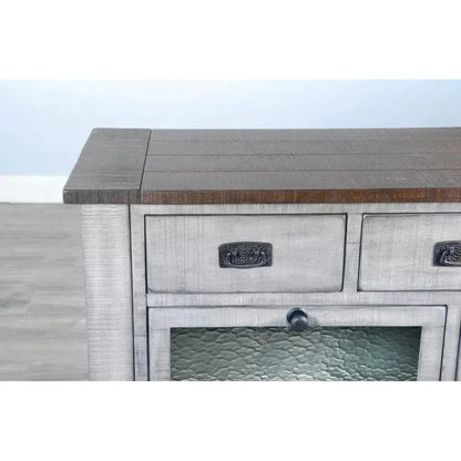 Homestead Hills Server Dark Brown and Grey - LOOMLAN - Sunny D - Sideboards