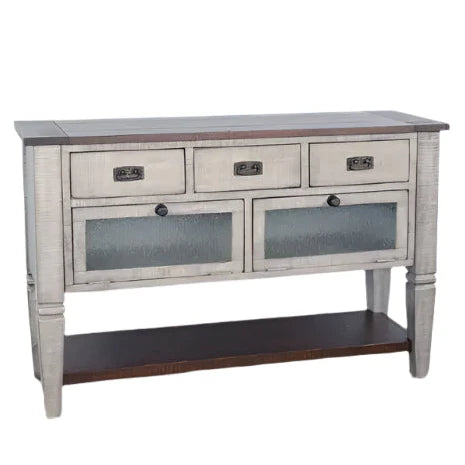 Homestead Hills Server Dark Brown and Grey